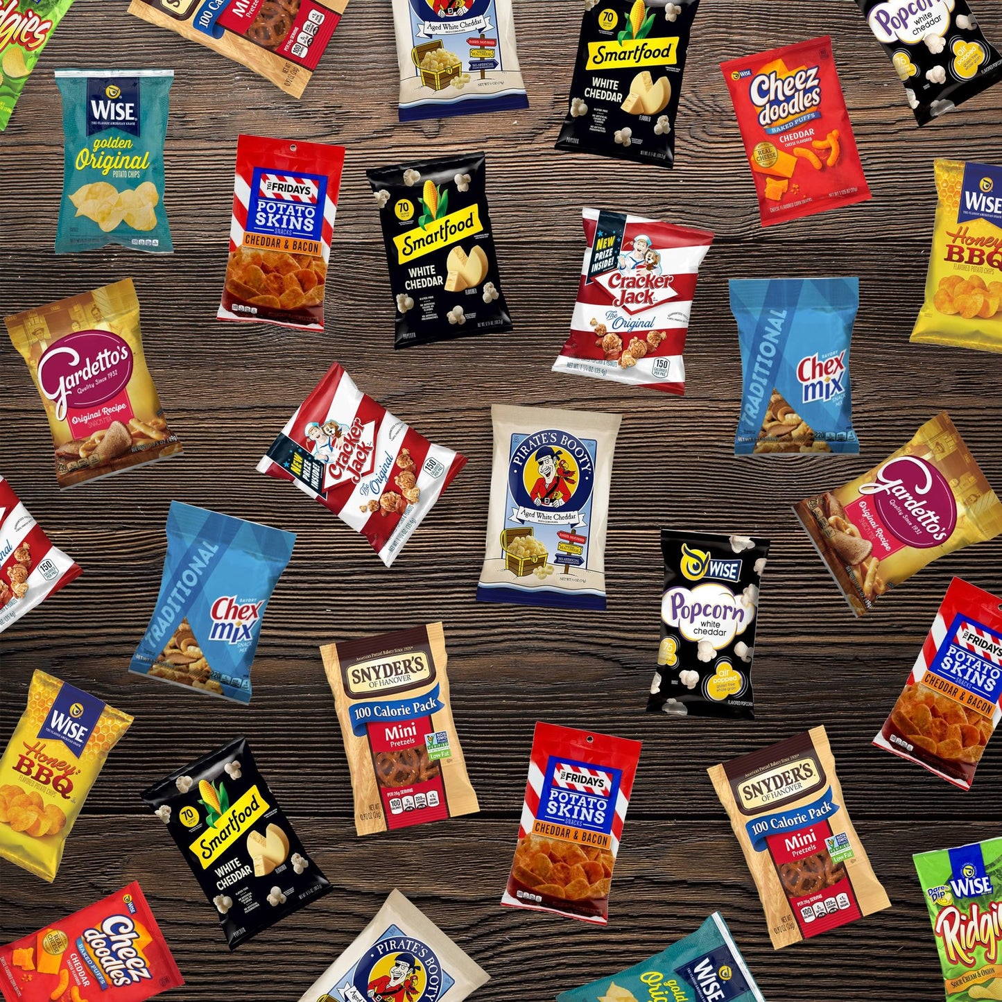 Assorted Chips Variety Pack - Potato Chips, Pretzels, Popcorn, And Healthy Snacks by Bussin Boxes