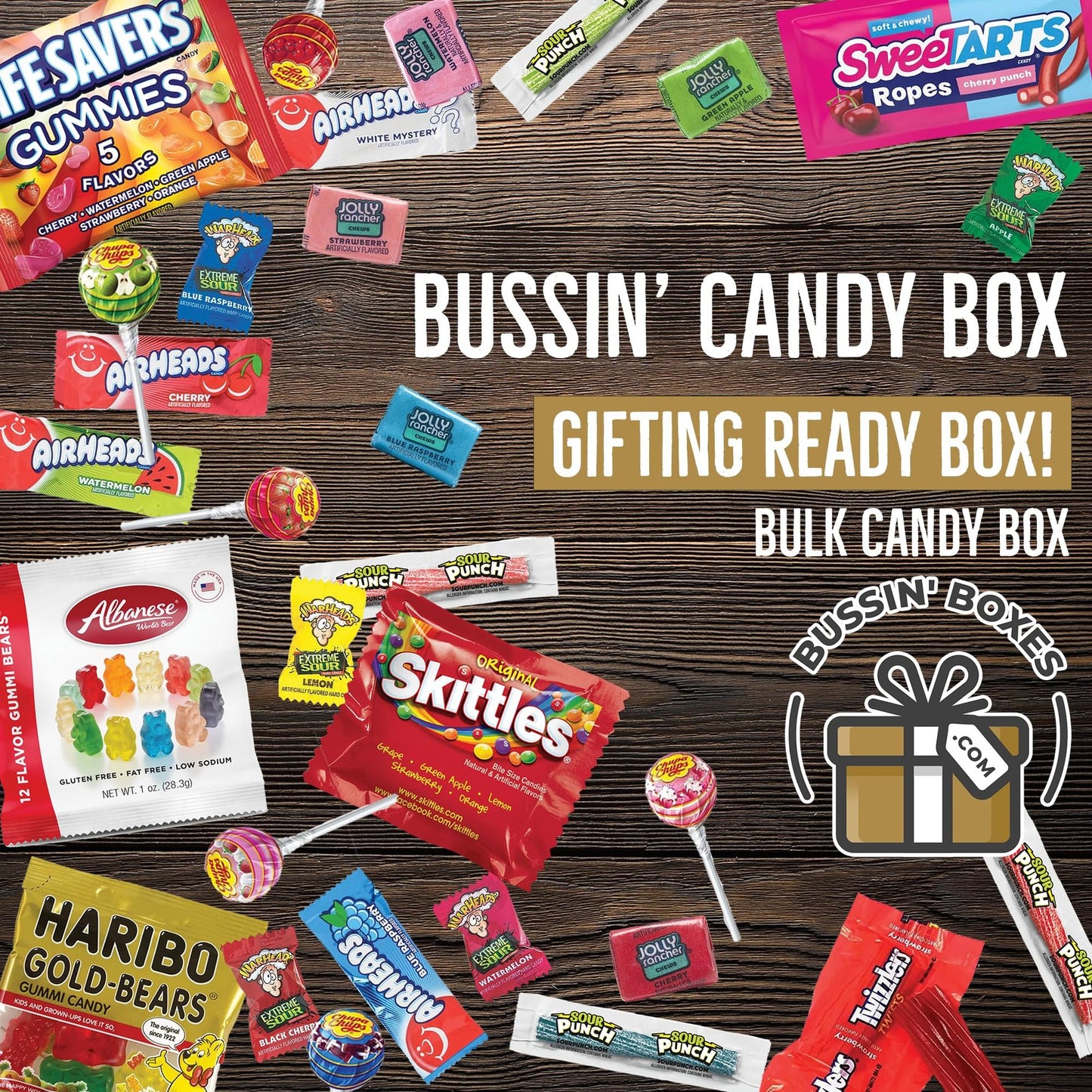 Assorted Candy Variety Pack - Individually Wrapped Party Candy Assortment - Bulk Candy For Every Occasion (7 Pound)