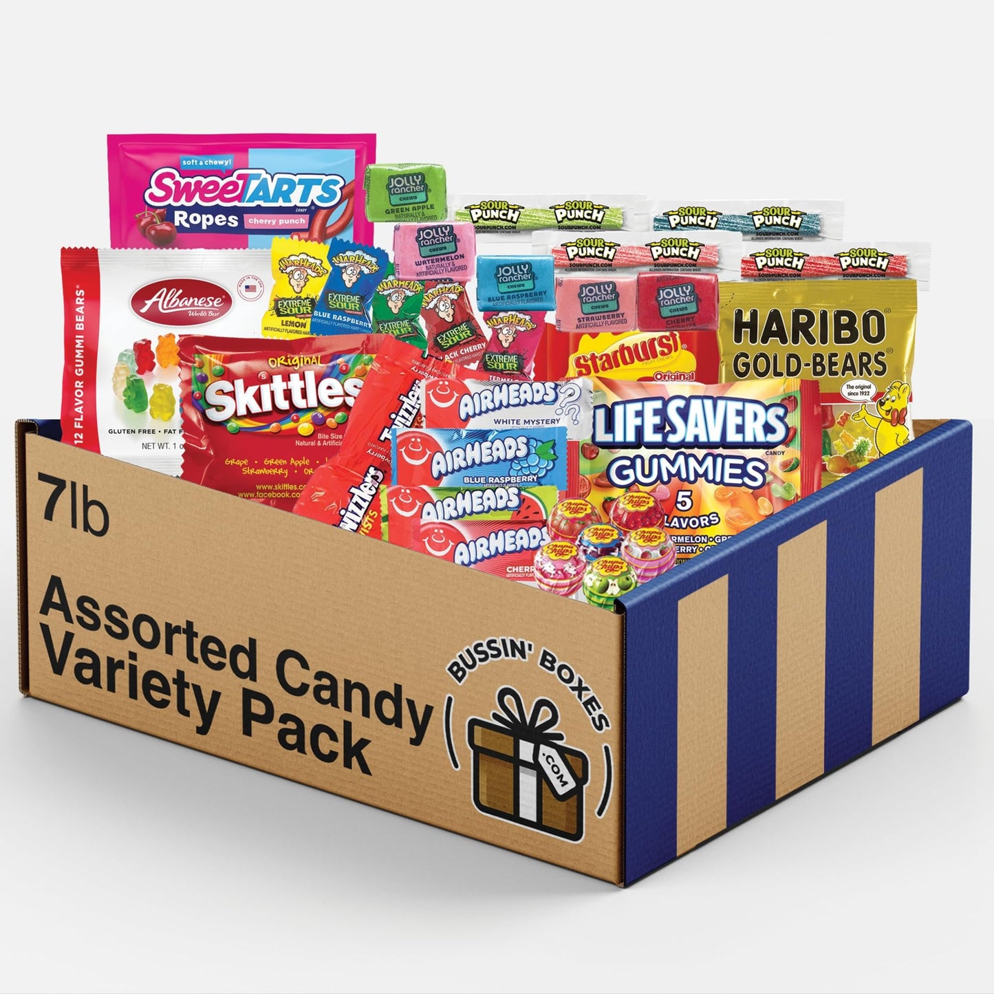 Assorted Candy Variety Pack - Individually Wrapped Party Candy Assortment - Bulk Candy For Every Occasion (7 Pound)