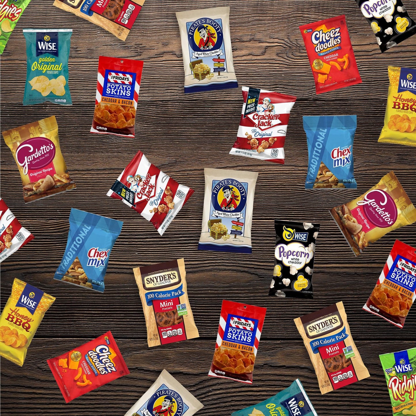 Assorted Chips Variety Pack - Potato Chips, Pretzels, Popcorn, And Healthy Snacks by Bussin Boxes