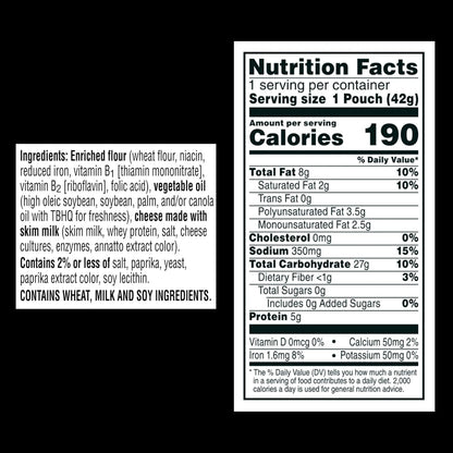 Bulk Cheez-It Original Cheddar Cheese Cracker Snack Packs by Bussin Boxes