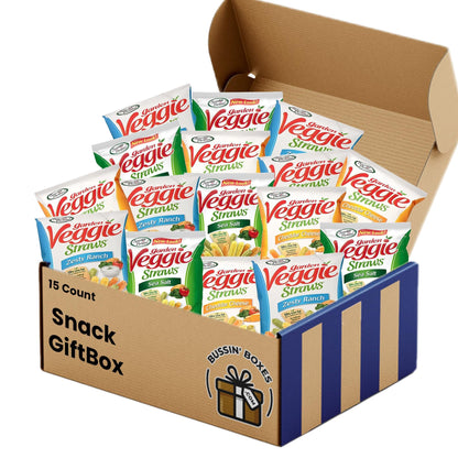 Garden Veggie Straw Variety Pack by Bussin Boxes
