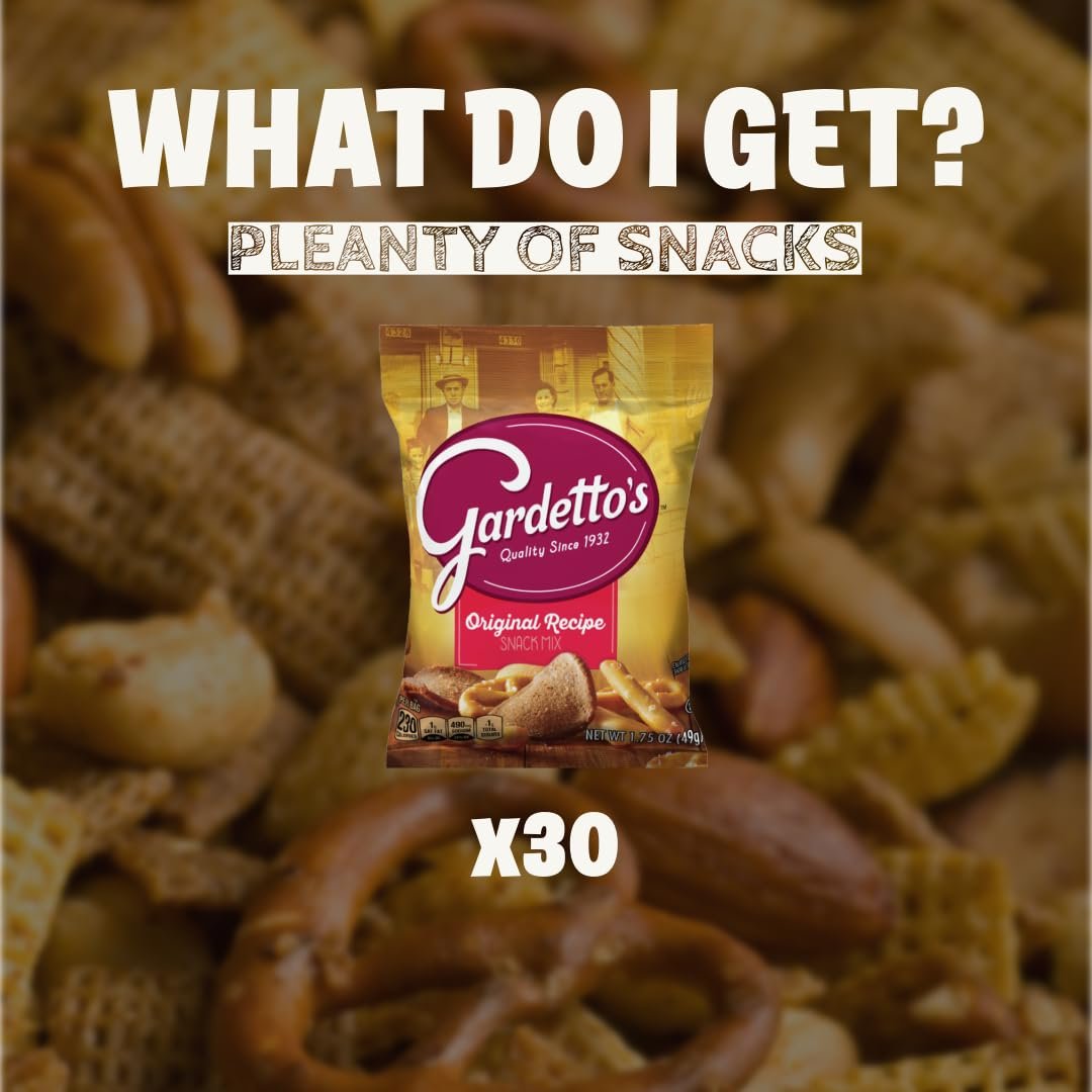 Gardettos Snack Mix Individual Packs 21 count / 1.75 oz. by Bussin Boxes