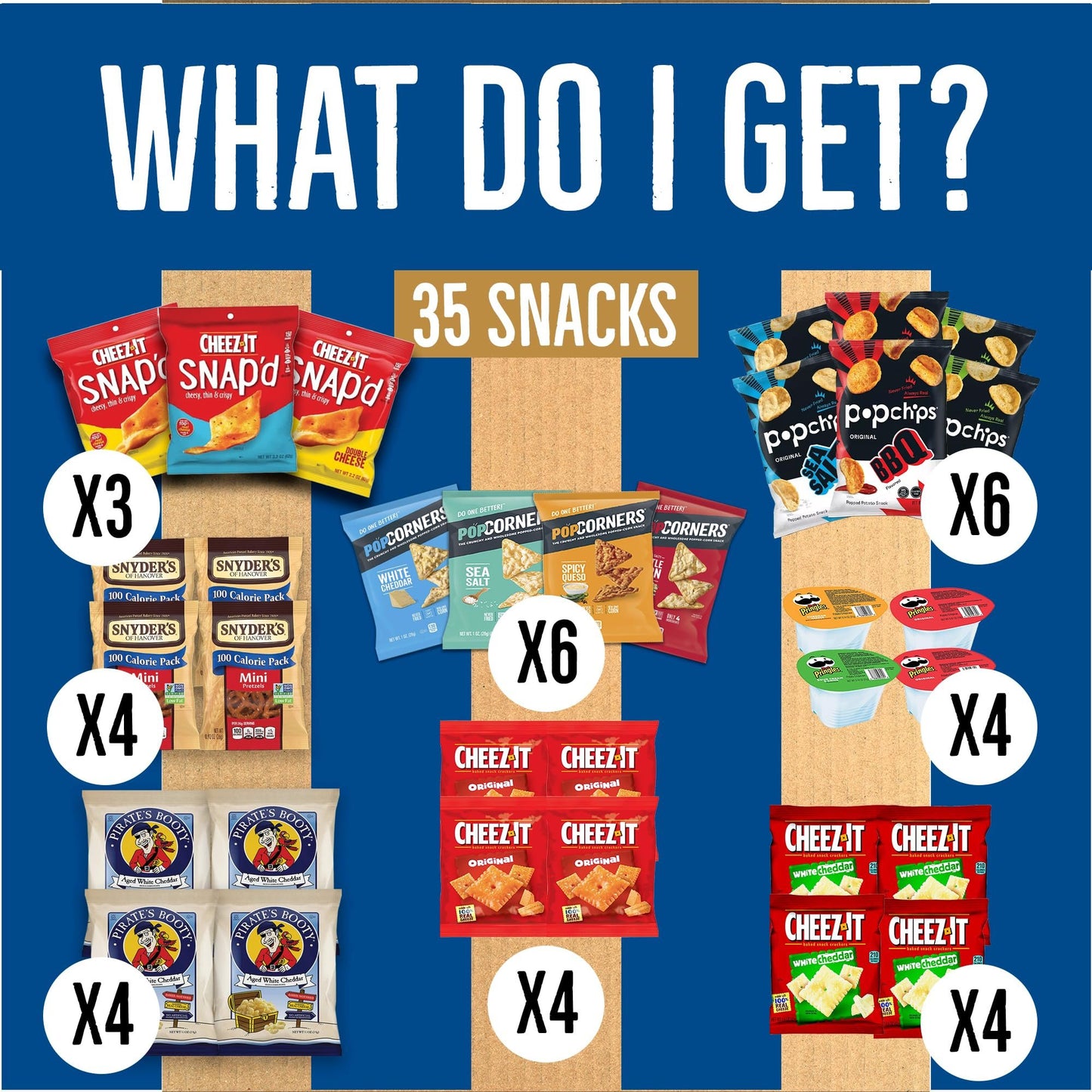 Peanut Free Chips Variety Pack with Allergy Friendly, Popcorn & Crisps by Bussin Boxes