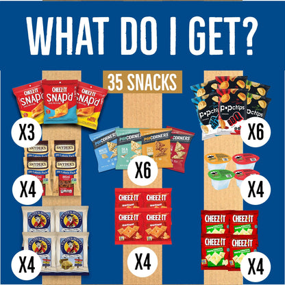 Peanut Free Chips Variety Pack with Allergy Friendly, Popcorn & Crisps by Bussin Boxes