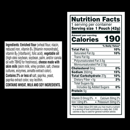 Bulk Cheez-It Original Cheddar Cheese Cracker Snack Packs by Bussin Boxes