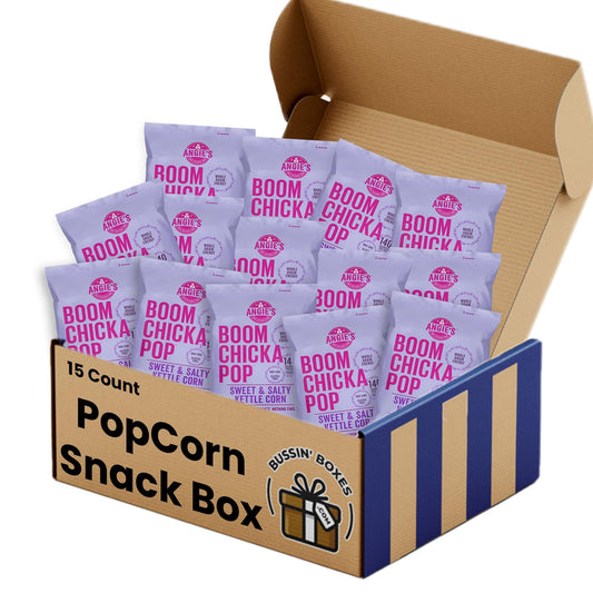 Sweet & Salty Kettle Corn Popcorn, 0.67 oz., by Bussin Boxes