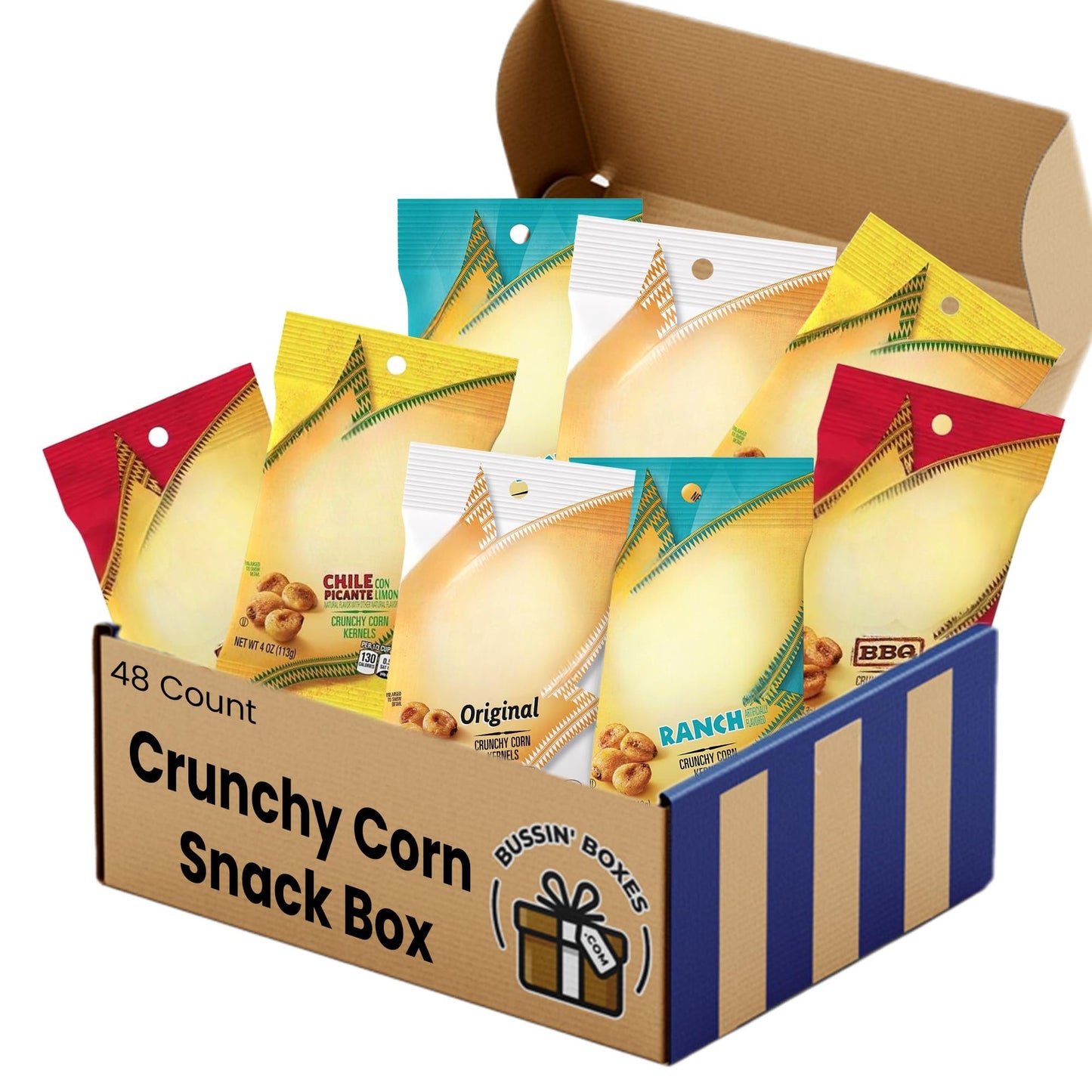 Bulk Corn Nuts Variety Pack - Crunchy Corn Kernels Assortment
