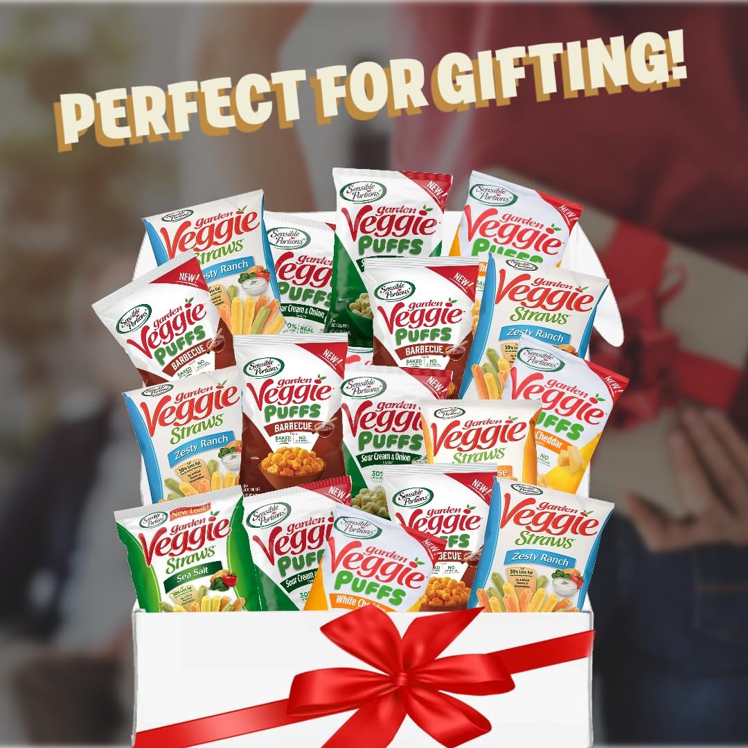 Veggie Straws and Veggie Puffs Variety Pack (33 Count)