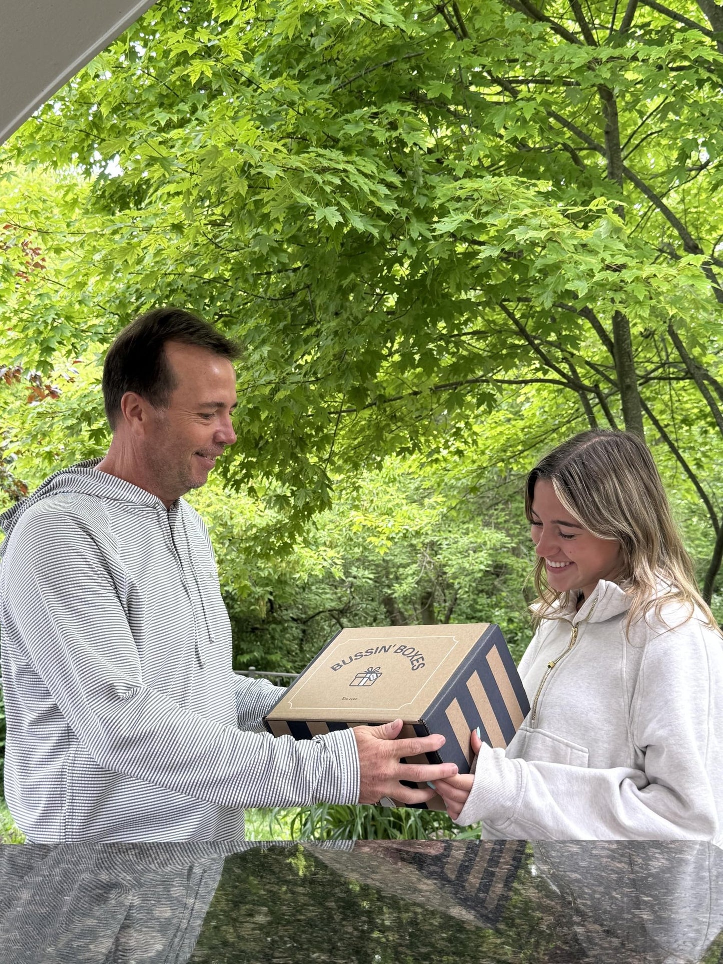 Nuts Snack Packs with Mixed Nuts and Trail Mix Healthy Snacks Variety Pack for Adults by Bussin Boxes